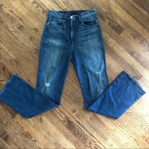 3x1 High Rise Boot Cut Jeans Size 31